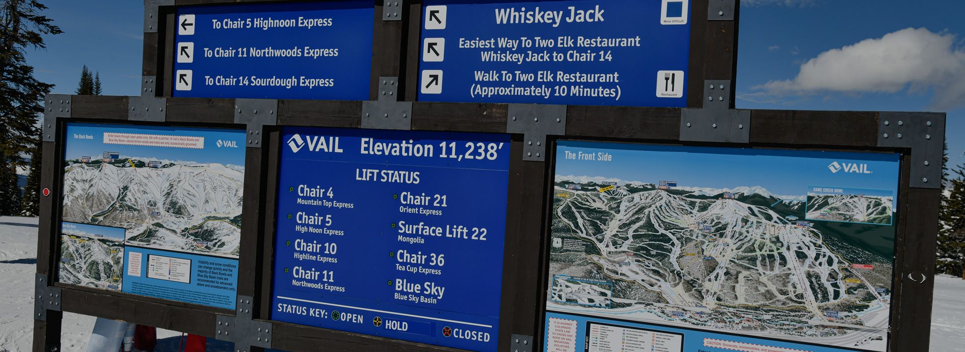 Ski Transportation in Vail, Colorado